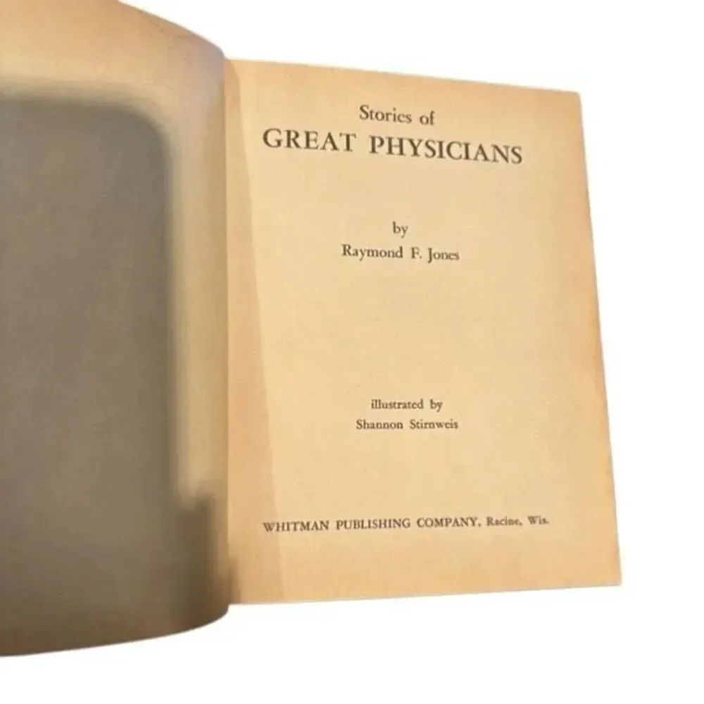 Stories Of Great Physicians By Raymond F. Jones Whitman Real Life Stories